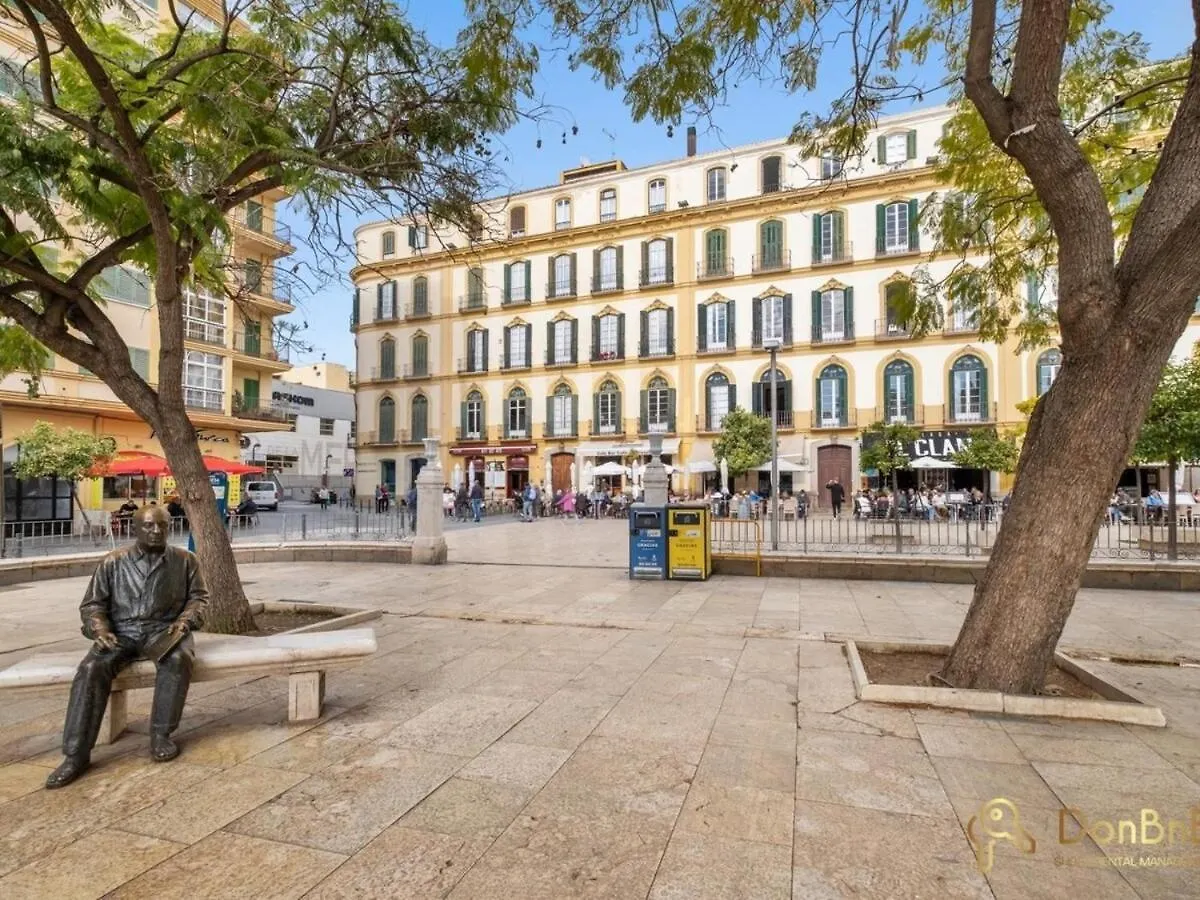 Malaga Flat With Balcony Apartamento 0*,  Espanha
